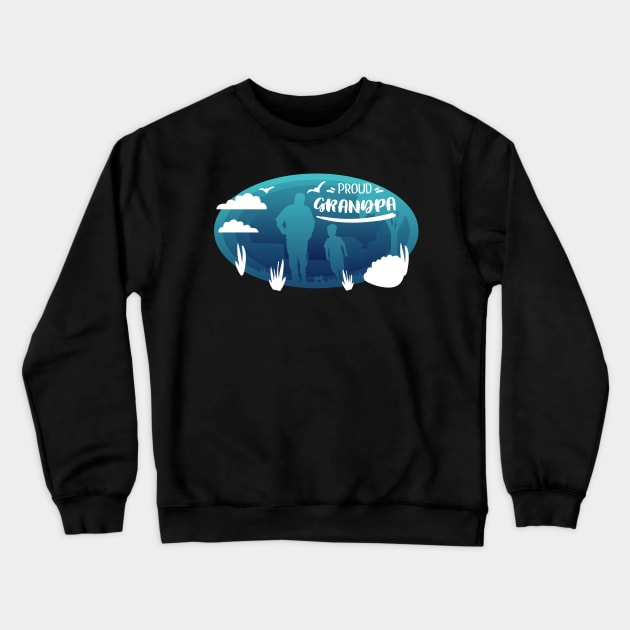 Proud Grandparents Crewneck Sweatshirt by LR_Collections